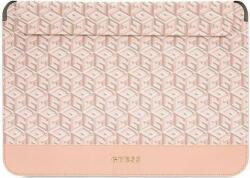 GUESS Sleeve GCube Stripes, GUCS14HGCFSEP 14" laptop tok, rózsaszín (GUCS14HGCFSEP) (GUCS14HGCFSEP)