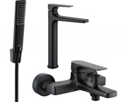 Mexen Lynx R72 kádkészlet, fekete - 745913R72-70 (745913R72-70)