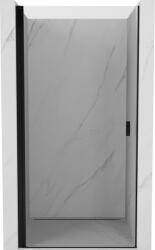 Mexen Mist-B kinyitható zuhanyajtó 100 cm, átlátszó, fekete - 8A2-100-000-70-00 (8A2-100-000-70-00)