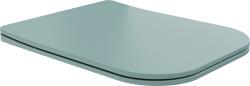 Mexen Teo lassan záródó, slim duroplast WC-ülőke, világos zöld matt - 39840048 (39840048)