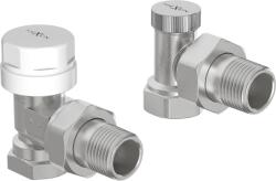 Mexen Uni-Term radiátorszelepek szögletes, nikkel - W913-012-01 (W913-012-01)