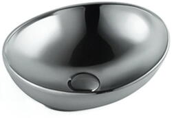 Mexen Elza 40 x 33 cm-es ezüst színű pult feletti mosdó - 21014087 (21014087)