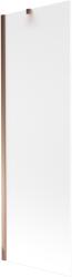 Mexen Next 1-szárnyas kádparaván 60 x 150 cm, homokfúvott, rózsaarany - 895-060-000-00-30-60 (895-060-000-00-30-60)