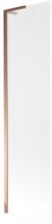 Mexen Next L egyajtós kádparaván 50 x 150 cm, homályos, rózsaarany - 895-050-000-03-30-60 (895-050-000-03-30-60)