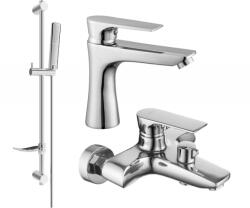 Mexen Axel DF72 fürdőkád szett, króm - 73803DF72-00 (73803DF72-00)