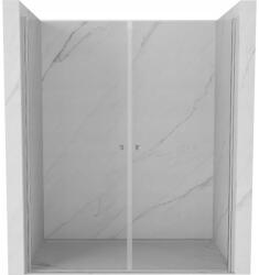 Mexen Pretoria Duo nyitható zuhanyajtók 180 cm, átlátszó, króm - 852-180-000-02-00 (852-180-000-02-00)