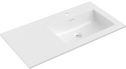Mexen Otis süllyesztett mosdó jobb oldali 91 x 46, 5 cm, fényes fehér - 25189000P (25189000P)