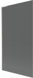 Mexen Next L fürdőkád paraván, 1-szárnyú, 100 x 150 cm, grafit, szálcsiszolt nikkel - 895-100-000-03-40-97 (895-100-000-03-40-97)