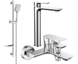 Mexen Alfa DF62 fürdőkád szett, króm - 745713DF62-00 (745713DF62-00)