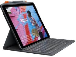 Logitech Slim Folio iPad 10, 9" tok QWERTY Nordic billenytűzettel oxford szürke (920-011428) (920-011428) (920-011428)