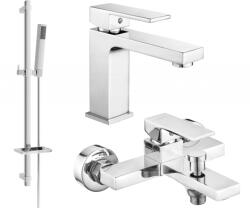 Mexen Uno DQ77 fürdőszobai készlet, króm - 71403DQ77-00 (71403DQ77-00)