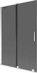 Mexen Velar 2-szárnyas, toló zuhanyfal 120 x 150 cm, grafit, króm - 896-120-000-41-01 (896-120-000-41-01)