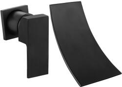 Mexen Celia mosdócsaptelep fali kivitel, fekete - 747415-70 (747415-70)