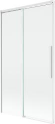 Mexen Rox 2-szárnyú, toló zuhanyfal 100 x 150 cm, átlátszó, fehér - 8C9-100-001-20-00 (8C9-100-001-20-00)