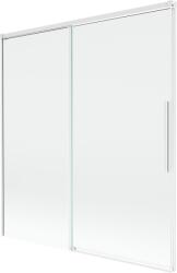 Mexen Rox kádparaván, 2-szárnyú tolóajtó, 150 x 150 cm, átlátszó, fehér - 8C9-150-001-20-00 (8C9-150-001-20-00)