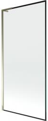 Mexen Next L 1-paneles fürdőkádparaván 90 x 150 cm, fekete keret, arany - 895-090-000-03-70-50 (895-090-000-03-70-50)