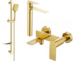 Mexen Zero DF62 fürdőkád szett, arany - 7113DF62-50 (7113DF62-50)