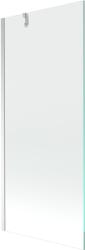 Mexen Next egyajtós fürdőparaván 80 x 150 cm, átlátszó, króm - 895-080-000-00-00-01 (895-080-000-00-00-01)