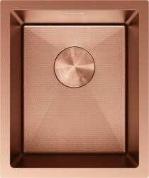 Mexen Trixo acél mosogató 1-medencés 370 x 440 mm, réz HC - 6412371000-65HC (6412371000-65HC)