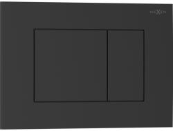 Mexen Tex 02 öblítő gomb, fekete matt - 6102-02 (6102-02)
