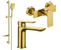 Mexen Alfa DF62 zuhanykészlet, arany - 745704DF62-50 (745704DF62-50)