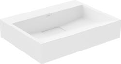 Mexen Ava fehér, felületen álló mosdó konglomerátum B/O 50 x 38 cm - 23015000 (23015000)