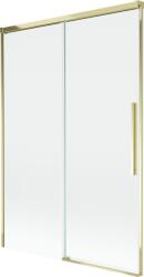 Mexen Rox 2-szárnyú toló zuhanyfal 120 x 150 cm, átlátszó, arany - 8C9-120-001-50-00 (8C9-120-001-50-00)