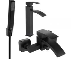 Mexen Libra R77 kád szett, fekete - 745113R77-70 (745113R77-70)