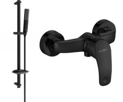 Mexen Fabia DB72 zuhanycsaptelep zuhanyszettel, fekete - 74654DB72-70 (74654DB72-70)