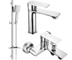 Mexen Royo DQ45 kád készlet, króm - 72203DQ45-00 (72203DQ45-00)