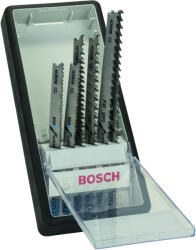 Bosch 6 részes Robust Line szúrófűrészlap-készlet, Progressor T-szár 2xT123X, 2xT234X, 2xT345XF (2607010531)