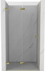 Mexen Lunar-F balos zuhanyajtók balos 70 cm, átlátszó, arany - 836-070-000-50-00-L (836-070-000-50-00-L)