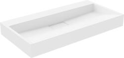 Mexen Ava munkalapra szerelhető mosdó konglomerátumból B/O 90 x 46 cm, fehér - 23019000 (23019000)