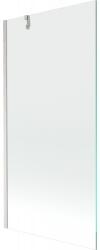 Mexen Next 1 szárnyú kádparaván 90 x 150 cm, átlátszó, matt nikkel - 895-090-000-00-00-97 (895-090-000-00-00-97)