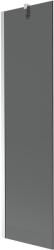 Mexen Next 1-szárnyú fürdőszobai válaszfal 50 x 150 cm, grafit, króm - 895-050-000-00-40-01 (895-050-000-00-40-01)