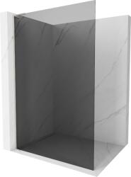 Mexen Kioto L zuhanyfal Walk-in 100 x 200 cm, grafit, szálcsiszolt nikkel - 800-100-103-97-40 (800-100-103-97-40)