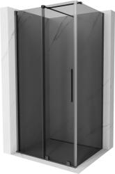 Mexen Velar tolóajtós zuhanykabin 110 x 120 cm, grafit, gun gray csiszolt - 871-110-120-41-66 (871-110-120-41-66)