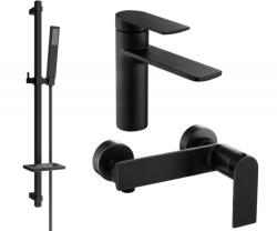 Mexen Zero DQ02 zuhanykészlet, fekete - 71104DQ02-70 (71104DQ02-70)