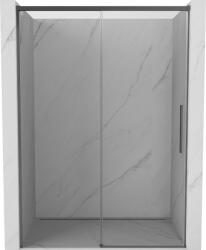 Mexen Rox toló zuhanyajtó 150 cm, átlátszó, gun metal - 8C2-150-000-95-00 (8C2-150-000-95-00)