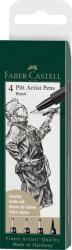 Faber-Castell 82.2902 Комплект маркери Black 4 бр (82.2902)