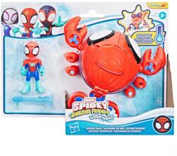 Hasbro Spidey and His Amazing Friends: Waterwebs figurák és színváltós járművek - Spider Crab - Hasbro (G0663/G1464) - innotechshop