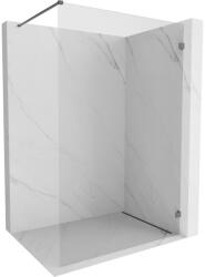 Mexen Lunar zuhanyfal Walk-in jobb 80 x 200 cm, átlátszó 8 mm, fegyveres szürke kefés - 830-080-000-66-00-P (830-080-000-66-00-P)