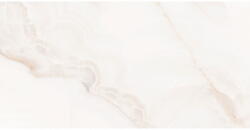 Mexen Onyx Fehér, mázas, rektifikált gres burkolat G1, padló- és fali csempe 120 x 60 cm, fényes - TL106-120-060-01 (TL106-120-060-01)