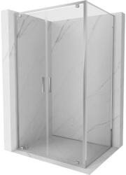 Mexen Exo zuhanykabin nyíló ajtóval 70 x 75 cm, átlátszó, króm - 8182-070-075-01-00 (8182-070-075-01-00)