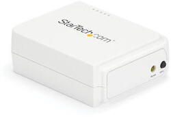 StarTech Print server Server de imprimare de rețea fără fir USB N cu 1 port cu port Ethernet de 10/100 Mbps - 802.11 b/g/n (PM1115UWEU)