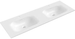 Mexen Vela dupla munkalapra süllyesztett mosdó 141 x 46, 5 cm, fényes fehér - 25231400D (25231400D)