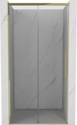 Mexen Rox tolóajtós zuhanykabin 105 cm, átlátszó, arany - 8C2-105-000-50-00 (8C2-105-000-50-00)