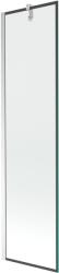 Mexen Next 1-szárnyú zuhanyfal 50 x 150 cm, fekete keret, króm - 895-050-000-00-70-01 (895-050-000-00-70-01)