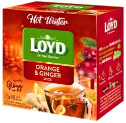 LOYD Hot winter piramis narancs-gyömbér 15x3g tea