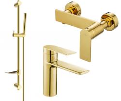 Mexen Zero DF70 zuhanykészlet, arany - 71104DF70-50 (71104DF70-50)